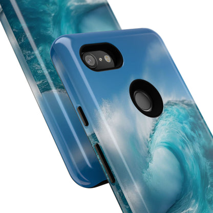 "Mount Maunganui" Mobile Phone Case (green)