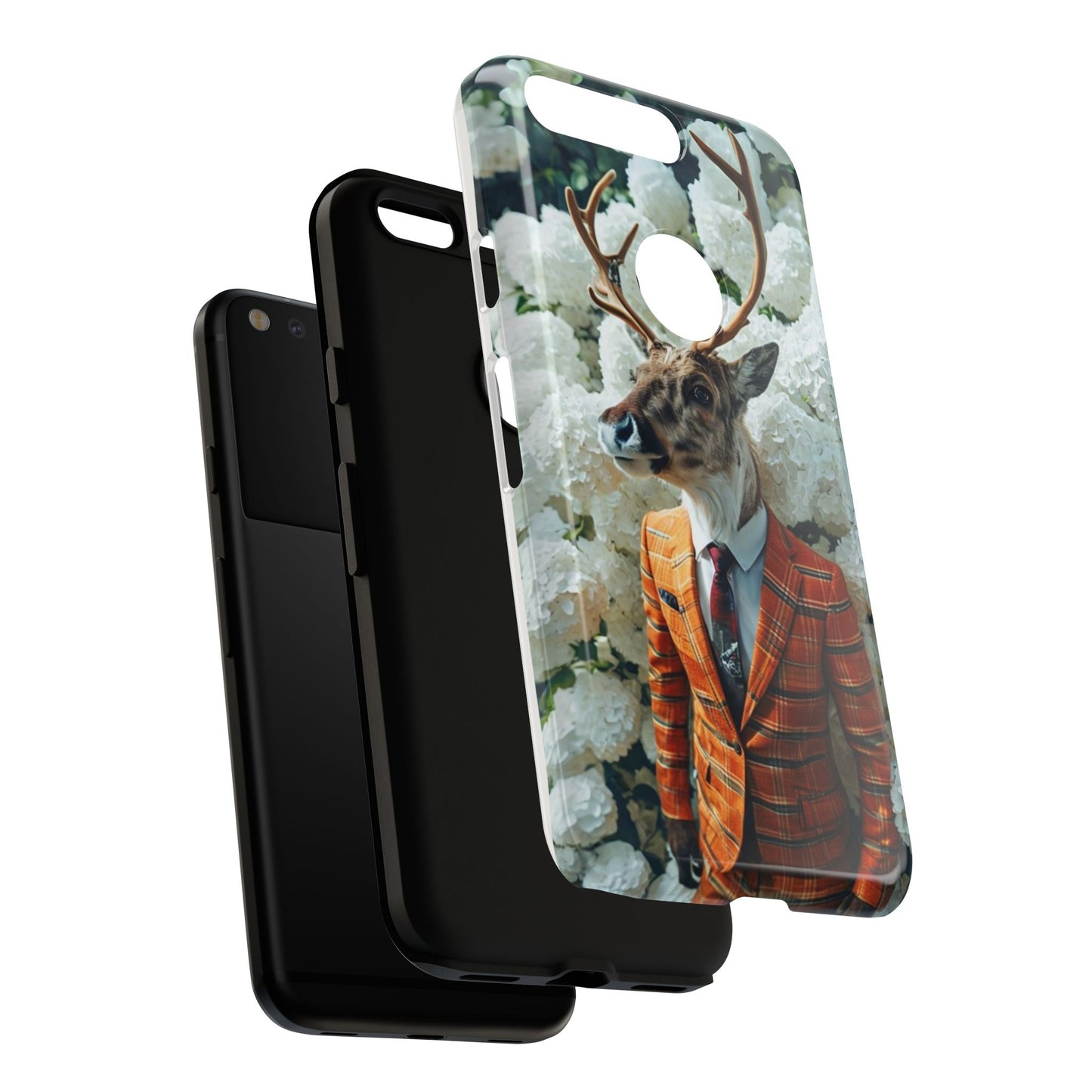 "The Stag" Mobile Phone Case (orange)