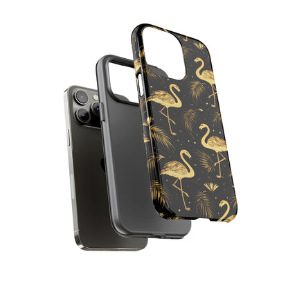 "Gold Flamingo" Mobile Phone Case