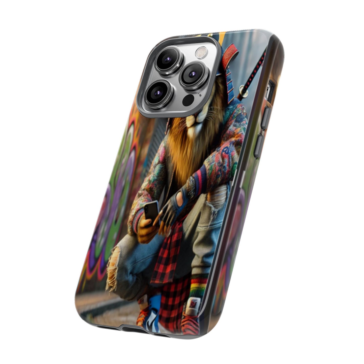 "King of the Concrete Jungle" Mobile Phone Case