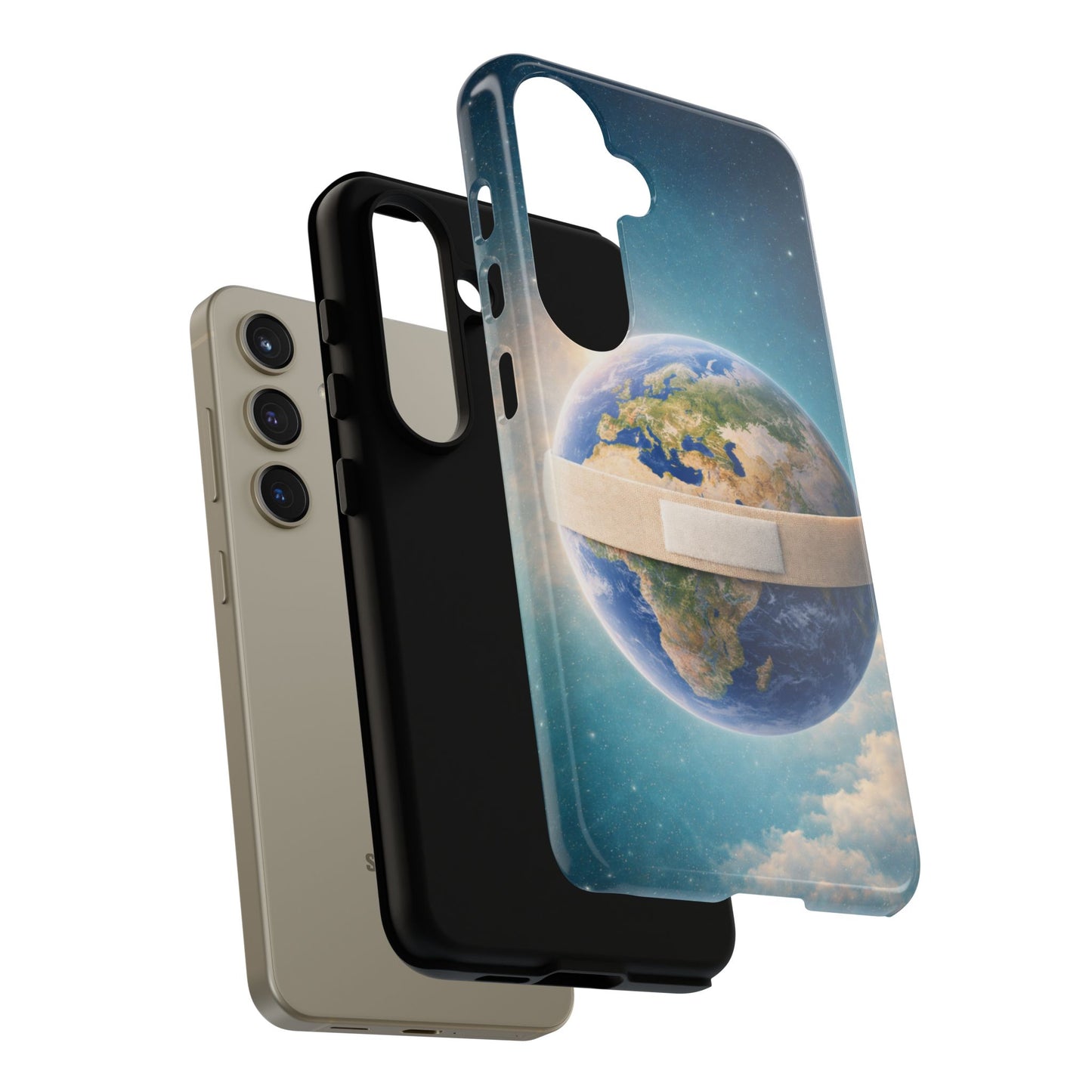 Earth Band Tough Case — Protective Planet Phone Case with Global Design