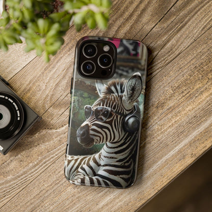 "Zebra Beats" Mobile Phone Case