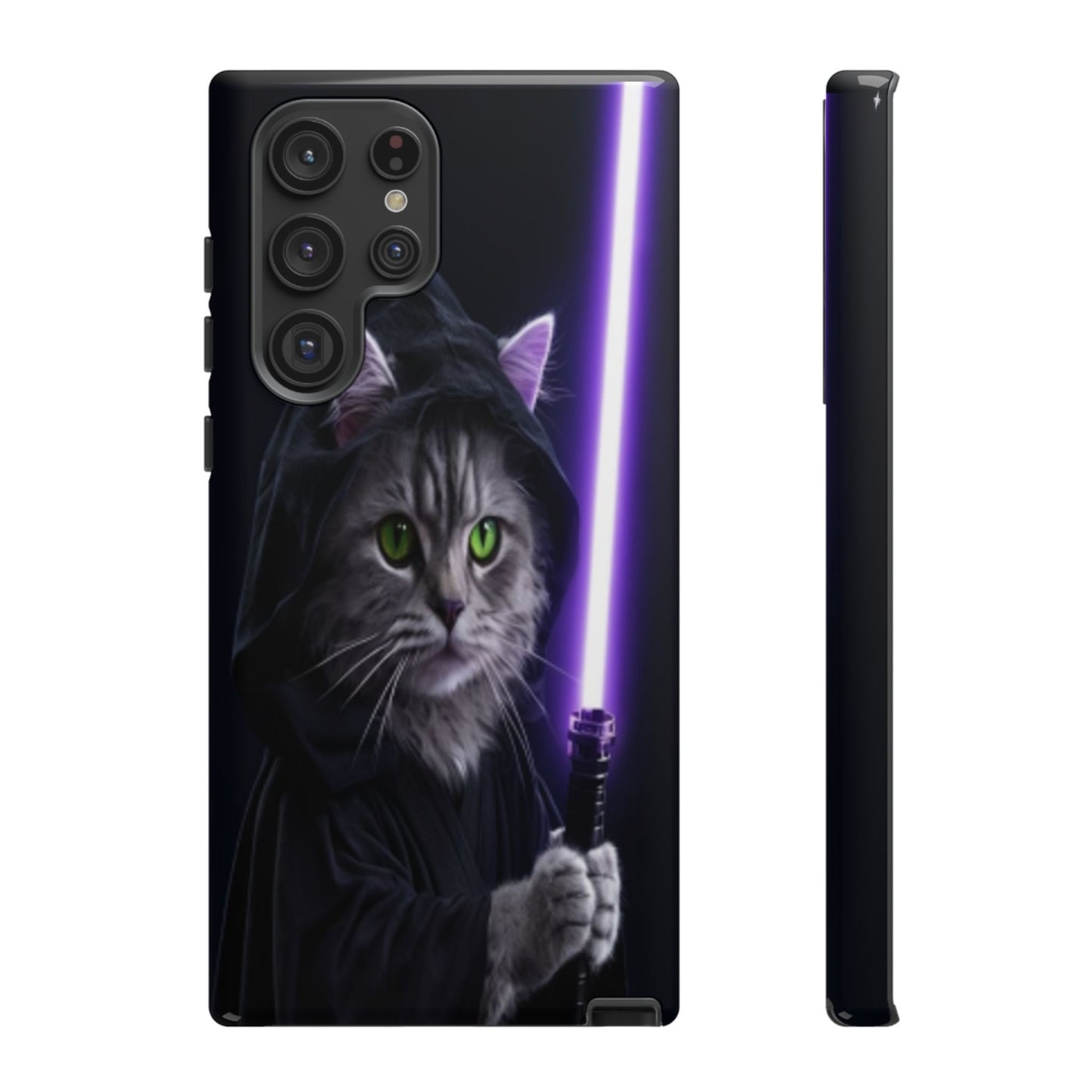 "Jedi Whisker" Mobile Phone Case (purple)
