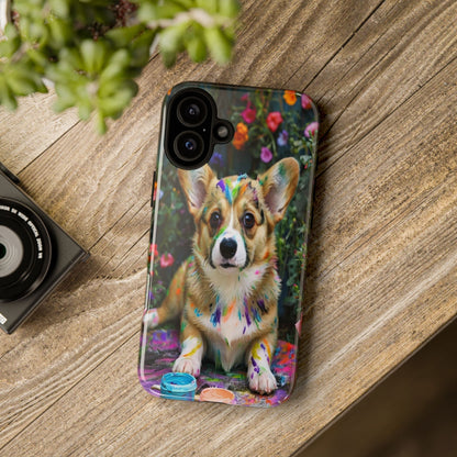 "Paint It Corgi" Mobile Phone Case