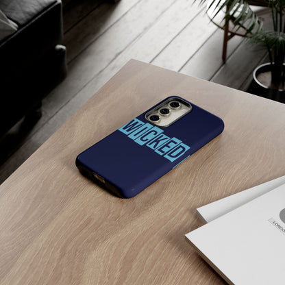 "Wicked" Mobile Phone Case (blue)