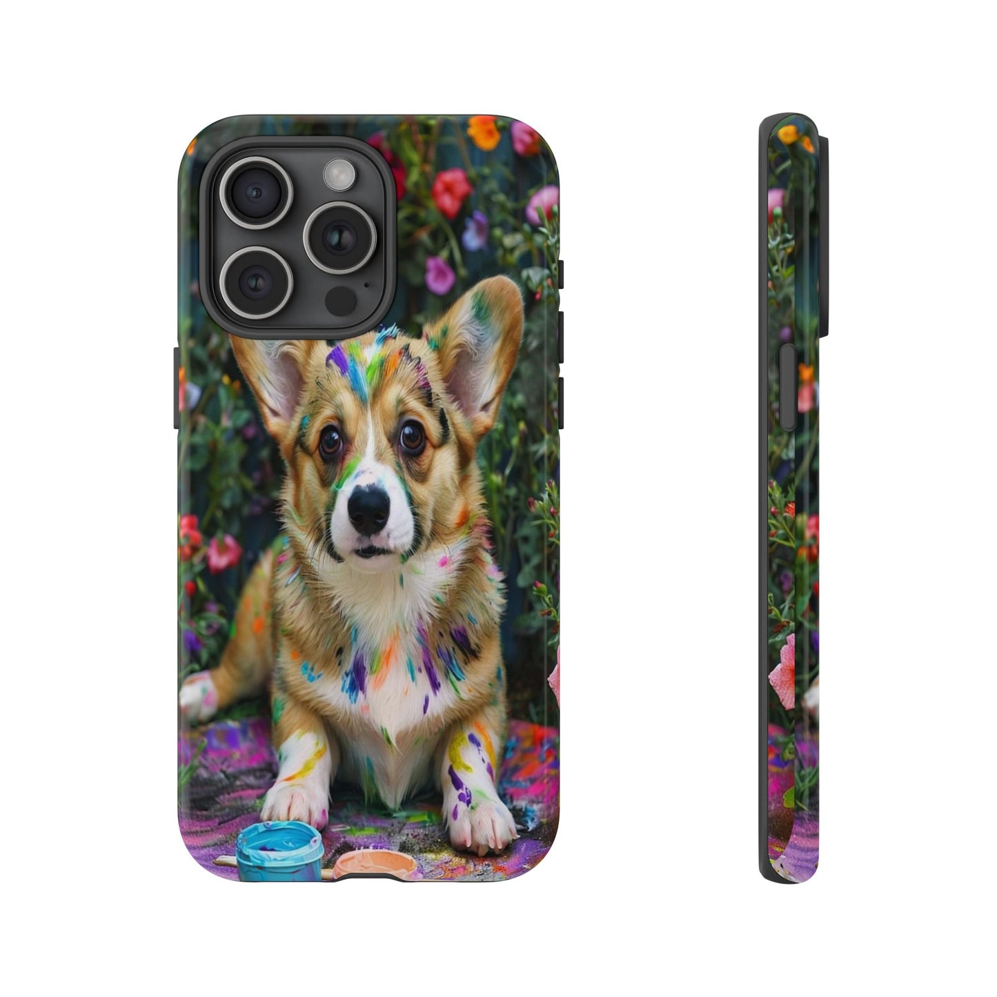 "Paint It Corgi" Mobile Phone Case