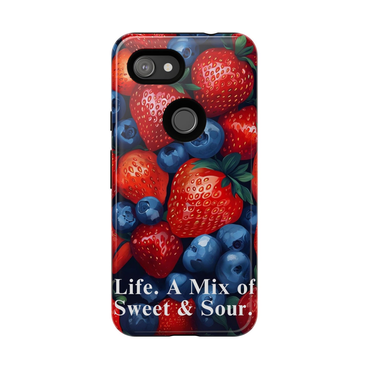 "Life. A Mix of Sweet and Sour" Mobile Phone Case