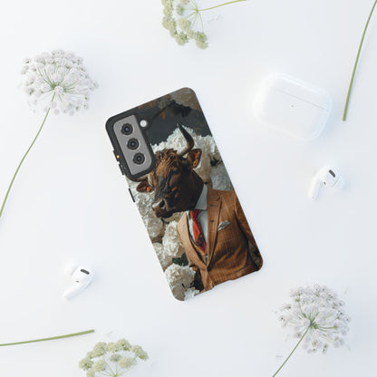 "The Genteel Bull" Mobile Phone Case