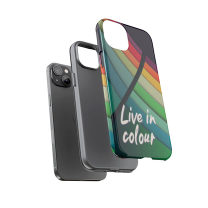 "Live in Colour" Mobile Phone Case