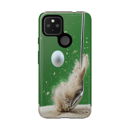 "Bunker Shot" Mobile Phone Case (light green)