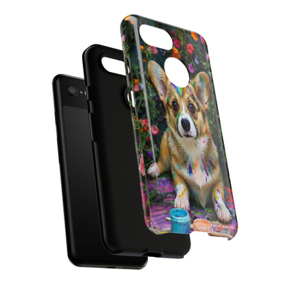 "Paint It Corgi" Mobile Phone Case