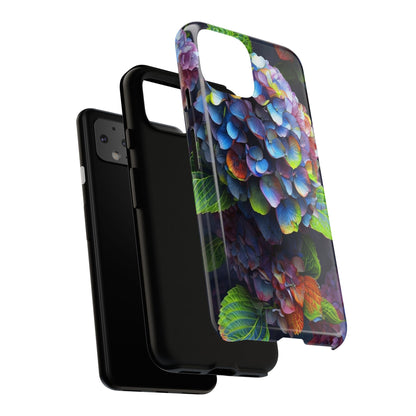 "Blue Mood, Bloom Mood" Mobile Phone Case