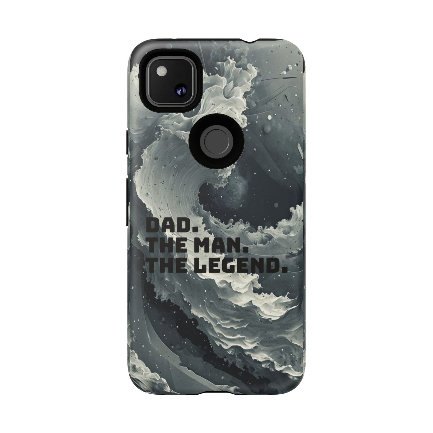 "Dad. The Man. The Legend" Mobile Phone Case (grey)