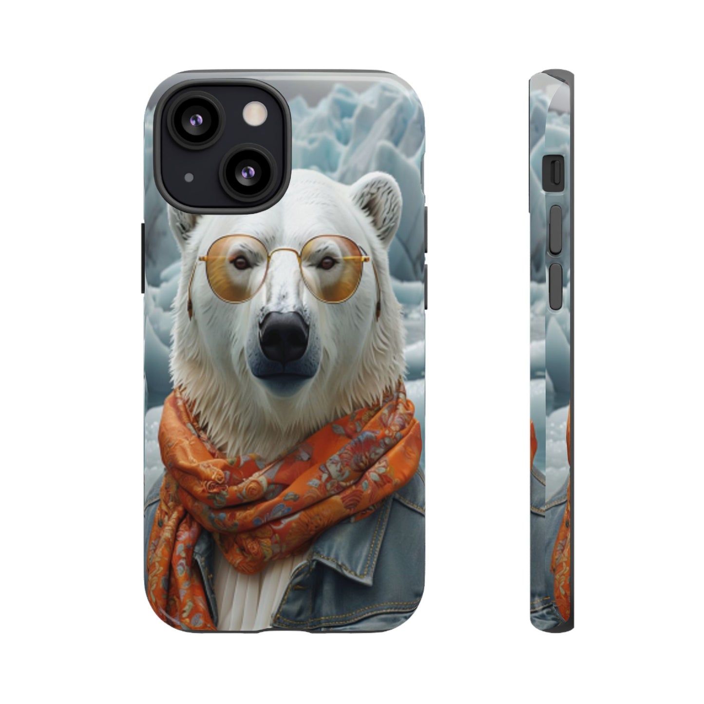 "Urban Zen Polar Bear" Mobile Phone Case
