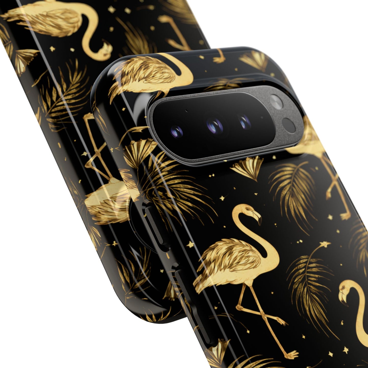 "Gold Flamingo" Mobile Phone Case