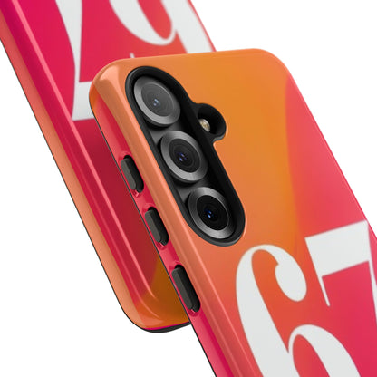 "67" Mobile Phone Case