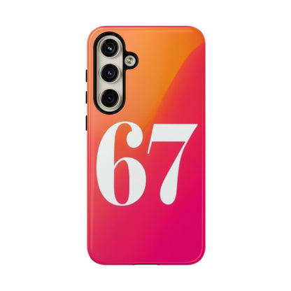 "67" Mobile Phone Case