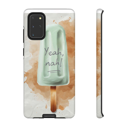 "Yeah, nah! Iceblock" Mobile Phone Case