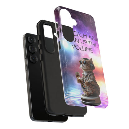 "Keep calm and turn up the Volume" Mobile Phone Case (mix)
