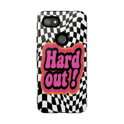 "Hard Out" Mobile Phone Case (pink)