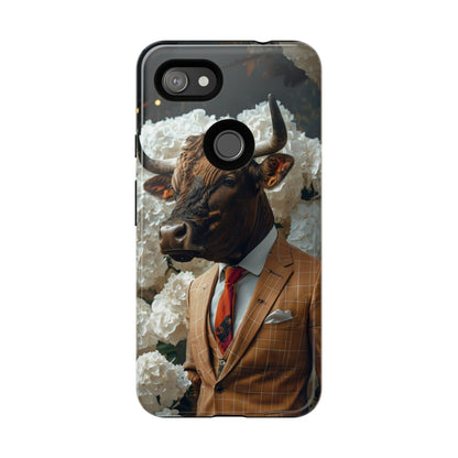 "The Genteel Bull" Mobile Phone Case
