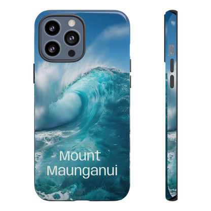 "Mount Maunganui" Mobile Phone Case (green)