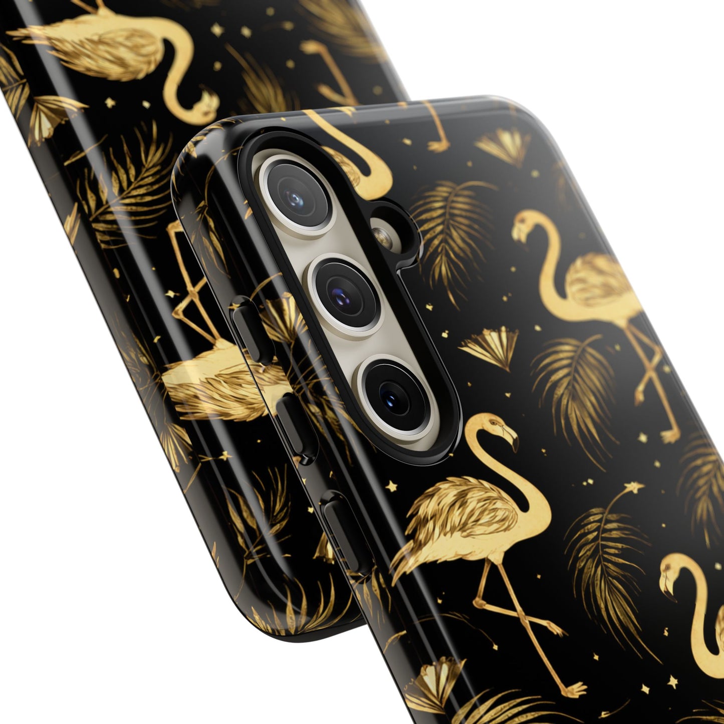 "Gold Flamingo" Mobile Phone Case
