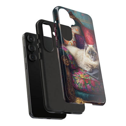 "Purr-sian Productivity" Mobile Phone Case