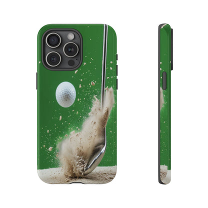 "Bunker Shot" Mobile Phone Case (light green)