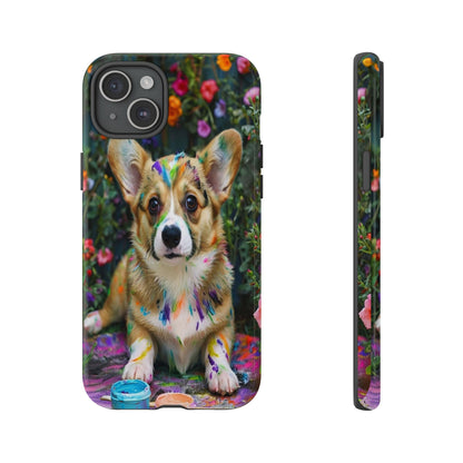 "Paint It Corgi" Mobile Phone Case