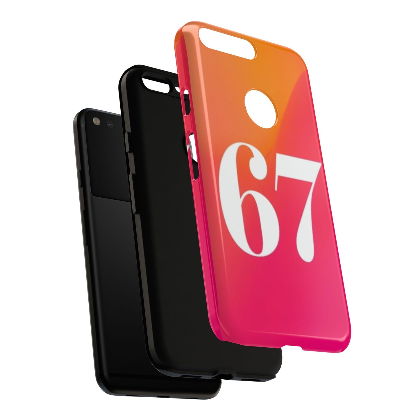 "67" Mobile Phone Case
