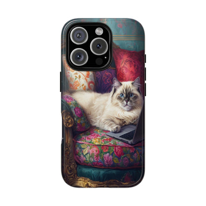 "Purr-sian Productivity" Mobile Phone Case