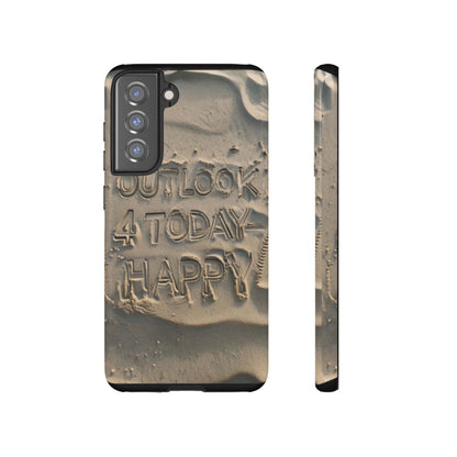 "Life is Short.  Be Happy" Mobile Phone Case
