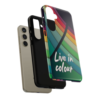 "Live in Colour" Mobile Phone Case