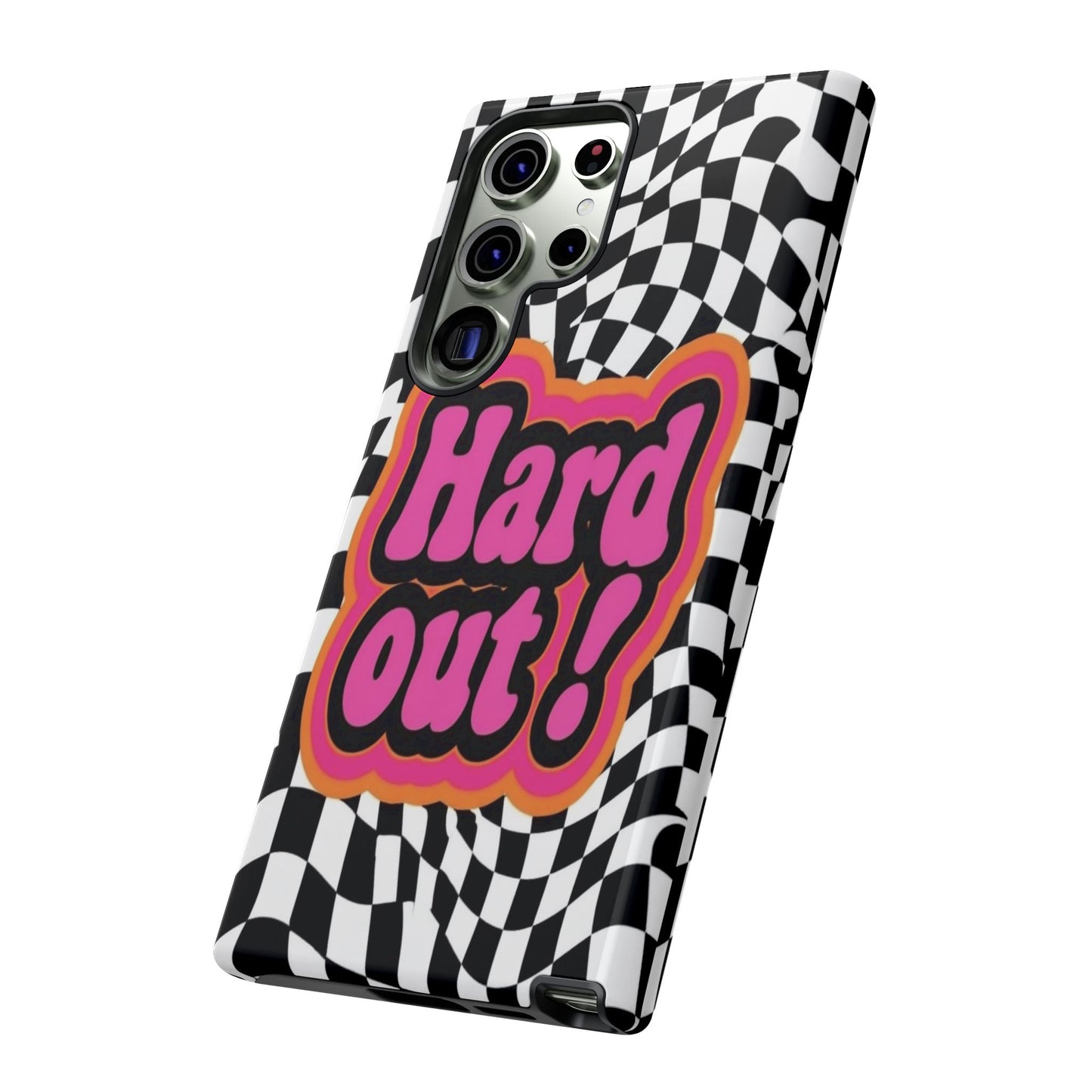 "Hard Out" Mobile Phone Case (pink)