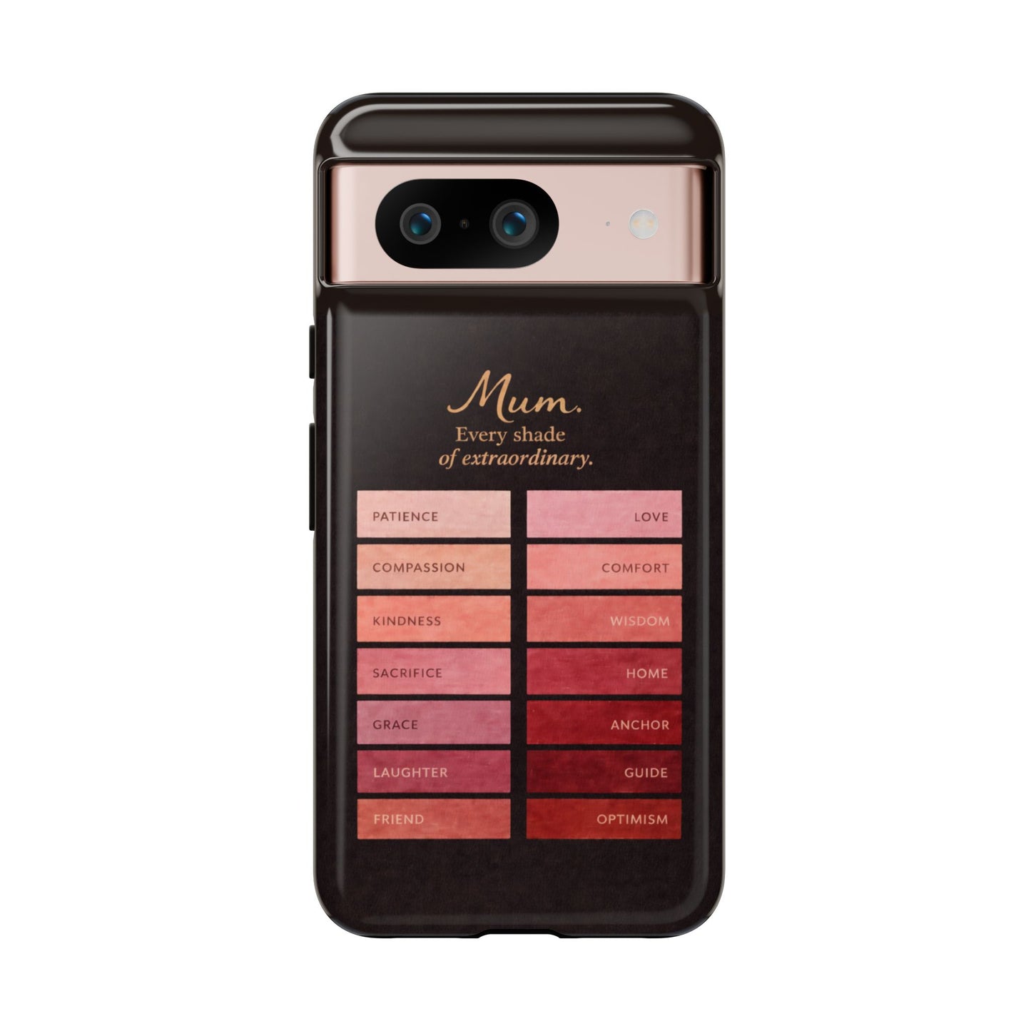 "Every Shade of Extraordinary" Mobile Phone Case (blush)