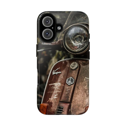 "Vespa. Old Soul, Full Tank" Mobile Phone Case