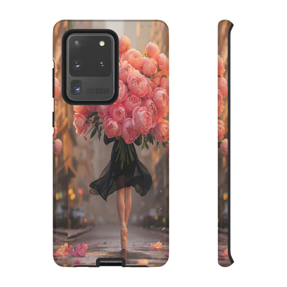 "Plie and Peonies" Mobile Phone Case