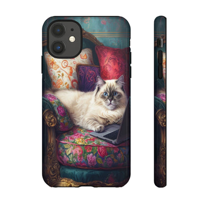 "Purr-sian Productivity" Mobile Phone Case