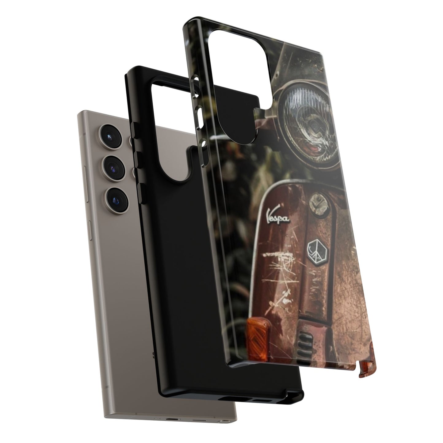 "Vespa. Old Soul, Full Tank" Mobile Phone Case