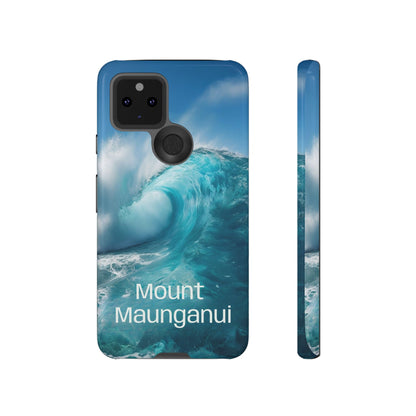 "Mount Maunganui" Mobile Phone Case (green)