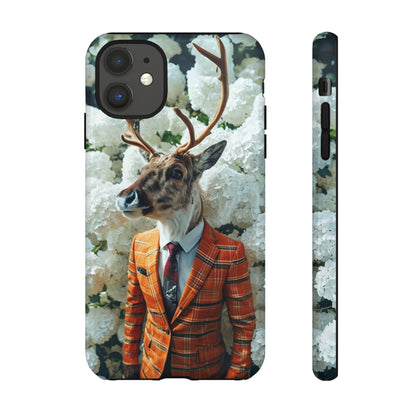 "The Stag" Mobile Phone Case (orange)