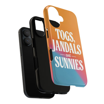 "Togs, Jandals and Sunnies" Mobile Phone Case