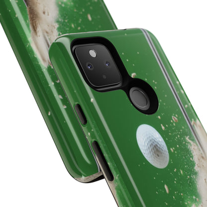 "Bunker Shot" Mobile Phone Case (light green)