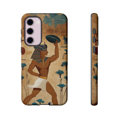 "Tutankhaman Takes the Pass" Mobile Phone Case