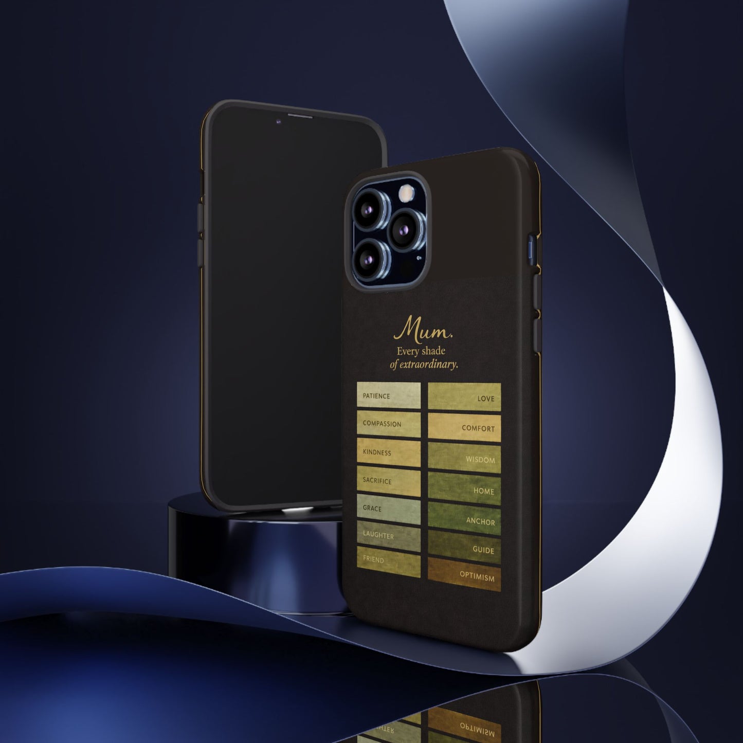 "Every Shade of Extraordinary" Mobile Phone Case (green)
