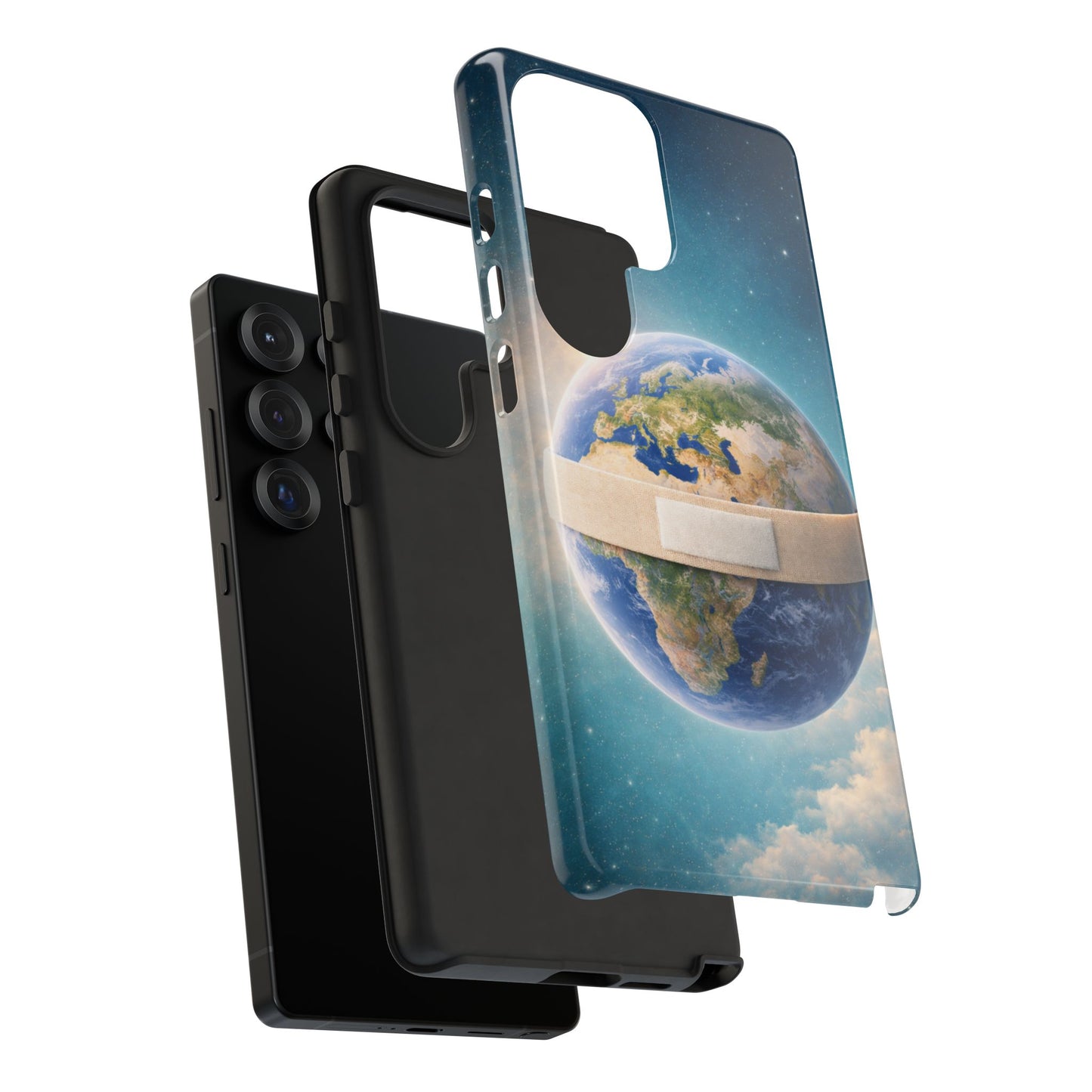 Earth Band Tough Case — Protective Planet Phone Case with Global Design