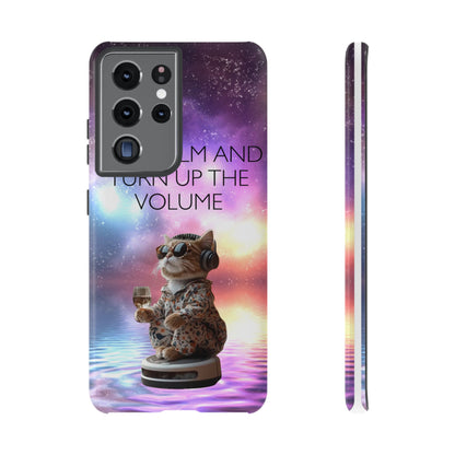 "Keep calm and turn up the Volume" Mobile Phone Case (mix)