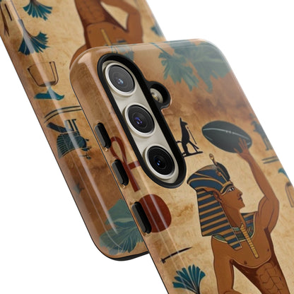 "Tutankhaman Takes the Pass" Mobile Phone Case