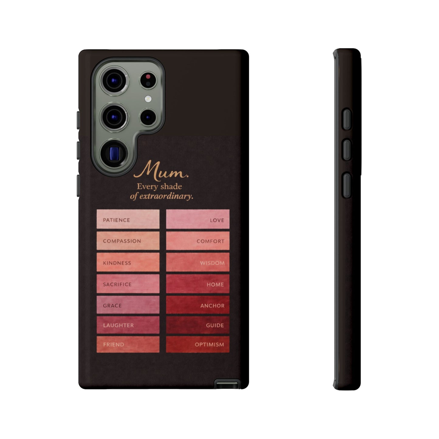 "Every Shade of Extraordinary" Mobile Phone Case (blush)